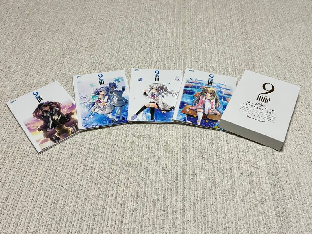 ぱれっと　9-nine- コンプセット　ストレージBOX　特典箱付き