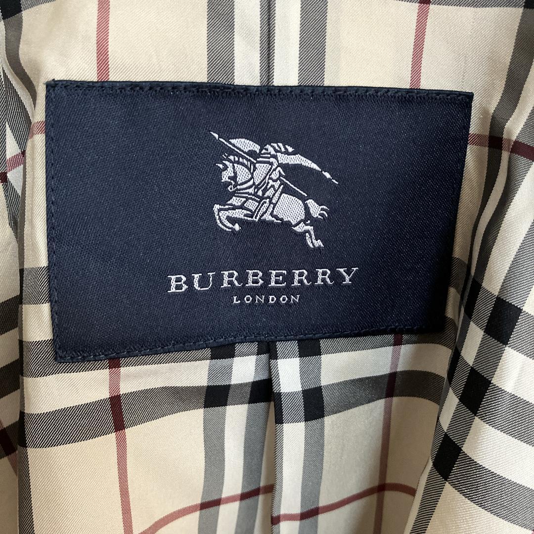 BURBERRYステンカラーコート11レディース三陽商会バーバリーノバチェック