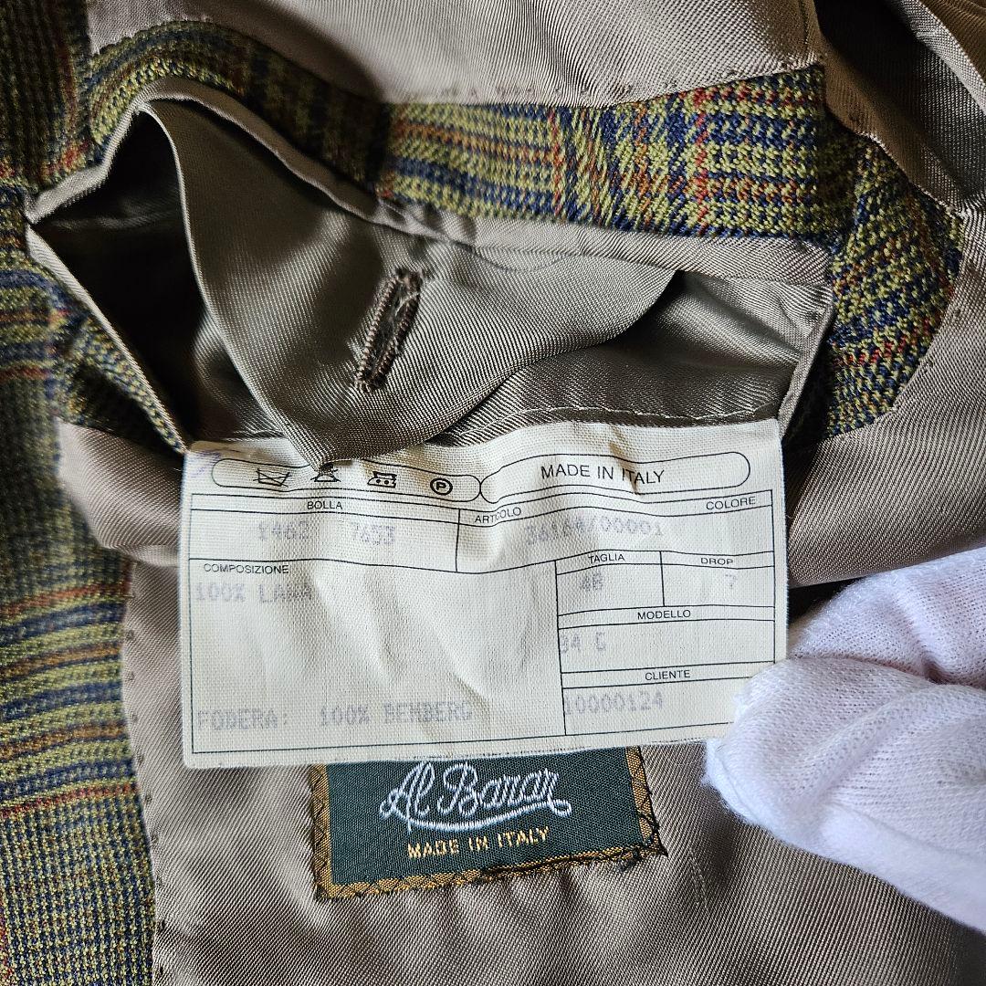 【ISAIA】美品 イタリア製 テーラードジャケット ウール100% 48