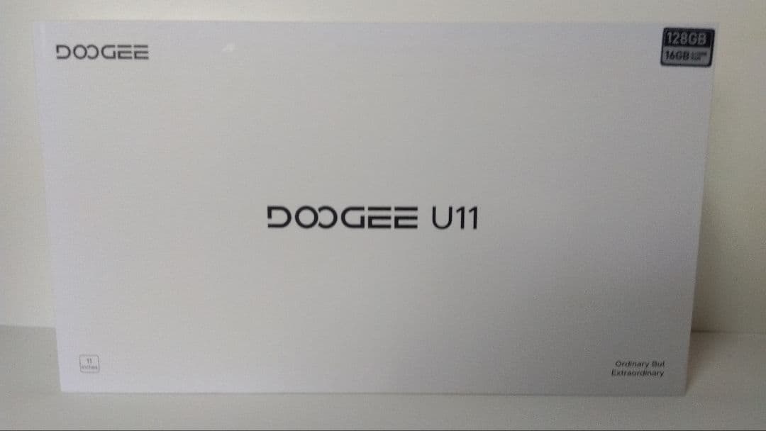 【未使用品】No.4 DOOGEE U11 Android16 Black