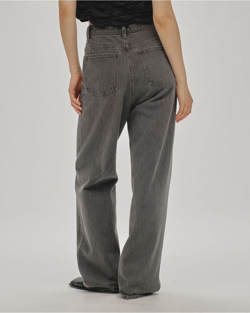 【美品】todayful Cary's Denim グレー 24