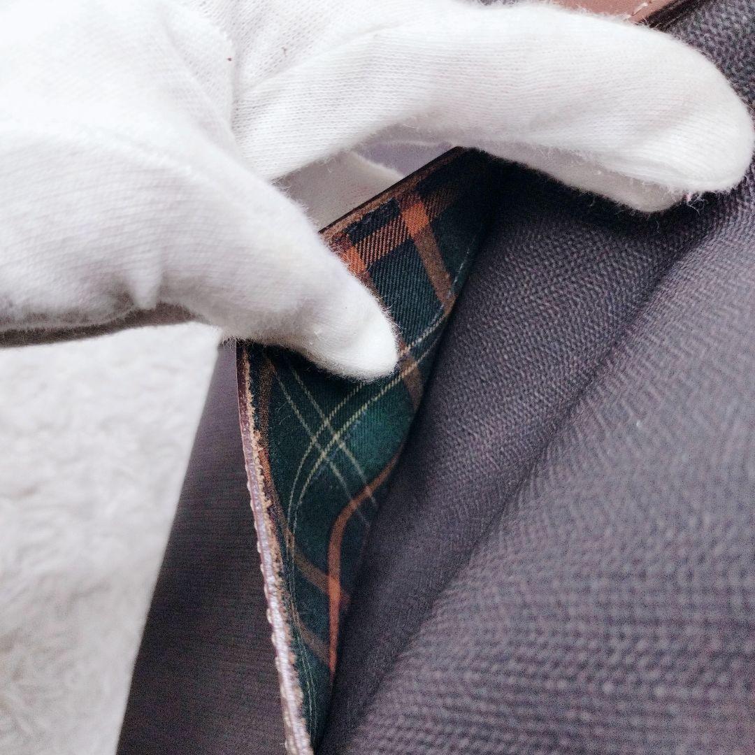 dunhill　ダンヒル　ボストンバッグ　ロゴ PVC　レザー　金具　南京錠