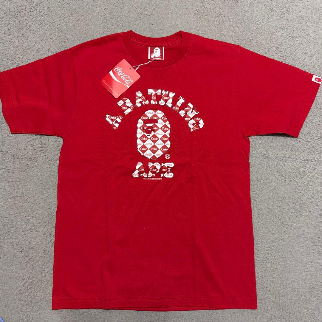 A BATHING APE BAPE COCA-COLA tシャツ M
