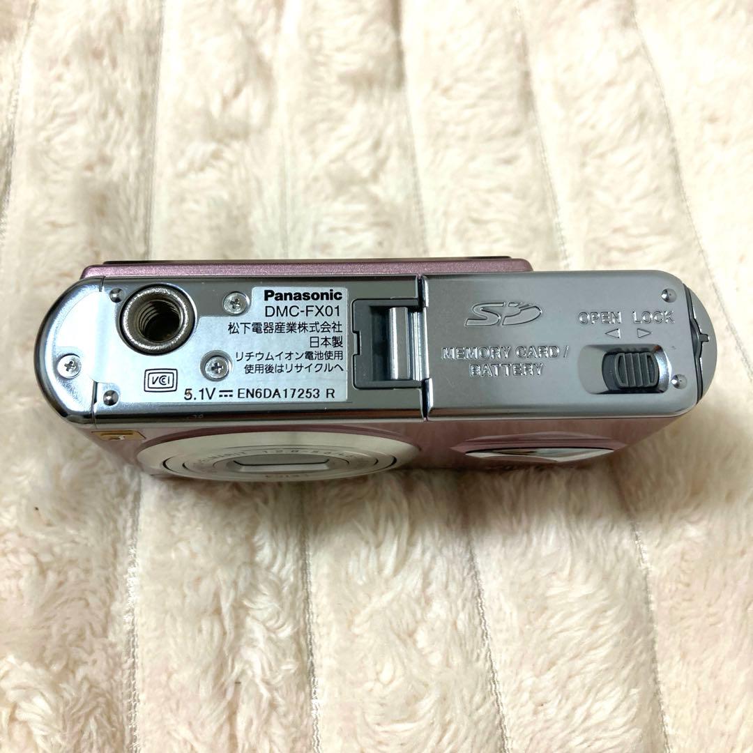 LUMIX DMC-FX01 ピンク コンパクトデジタルカメラ