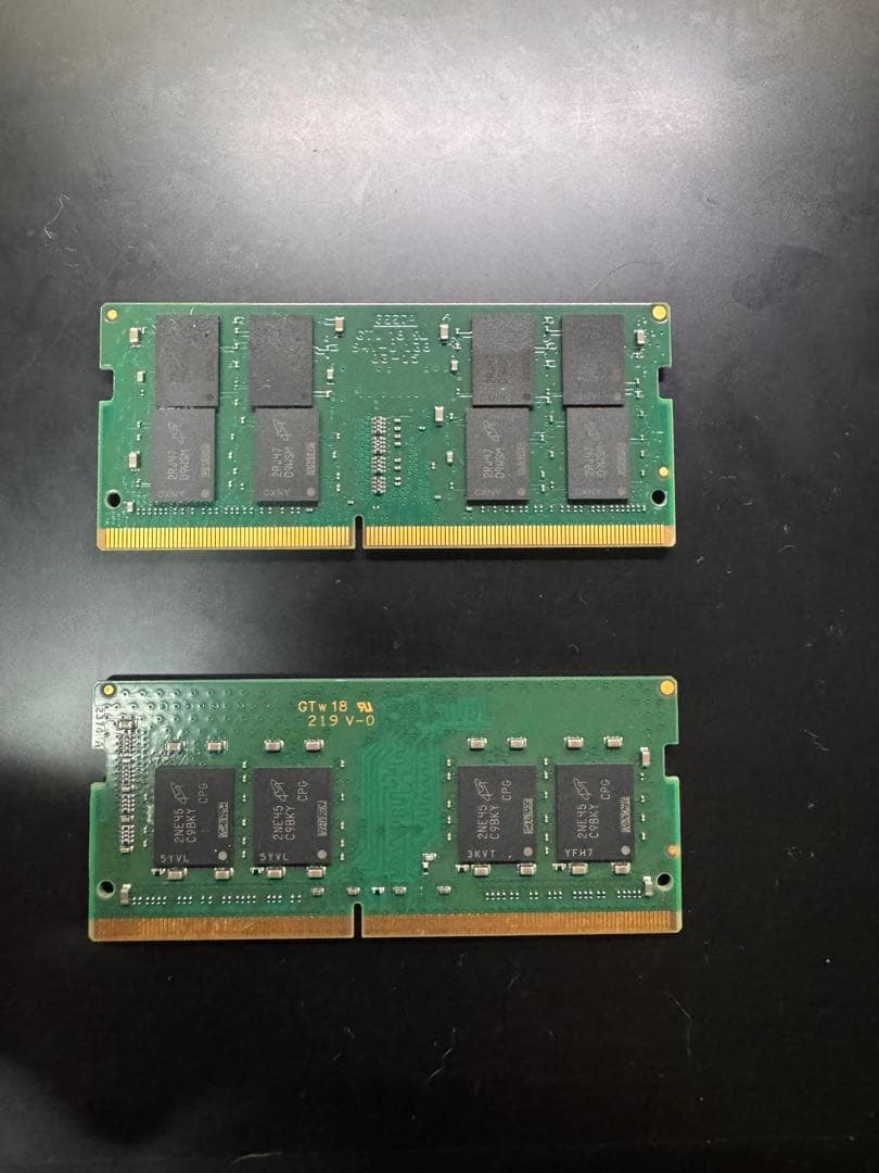 メモリ DDR4 32GB(16GBx2枚) SODIMM