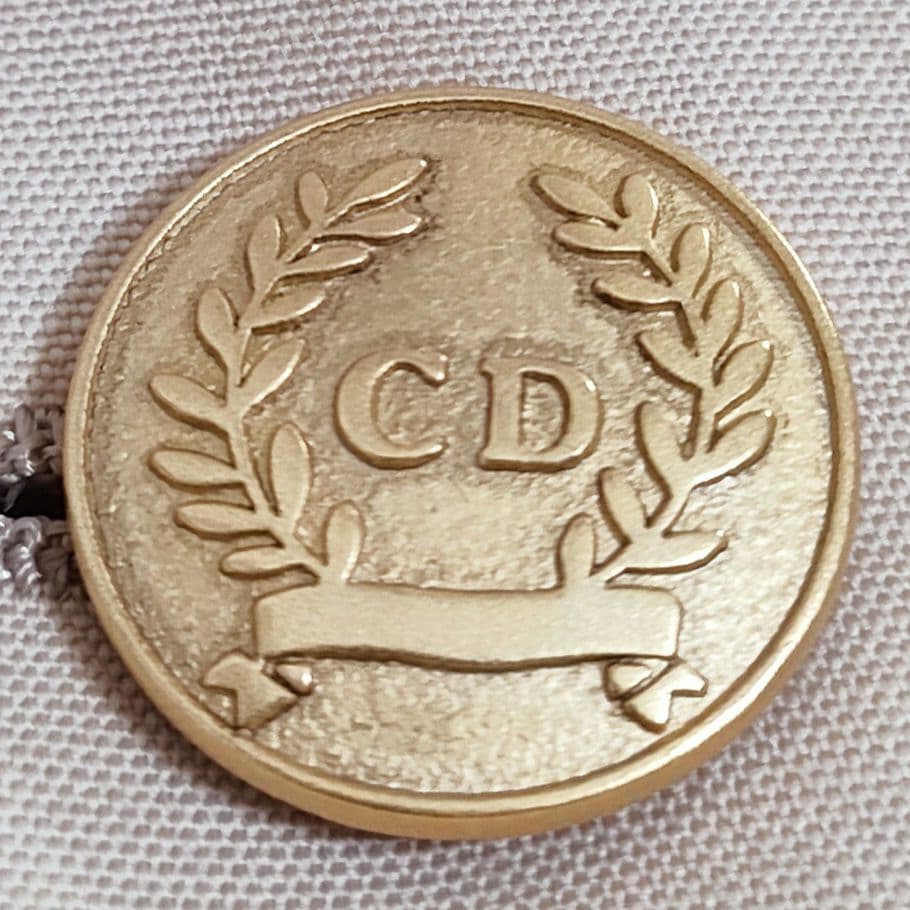 クリスチャンディオール スポーツ ウールダブルブレザー 金ボタン エンブレム