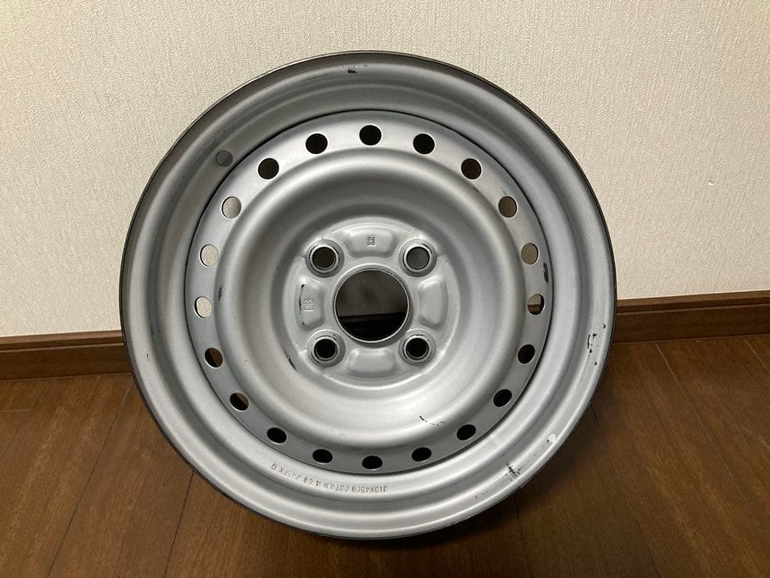 希少•トヨタパッソ純正鉄ちんホイール13インチ　　 4本セット＋おまけ有り