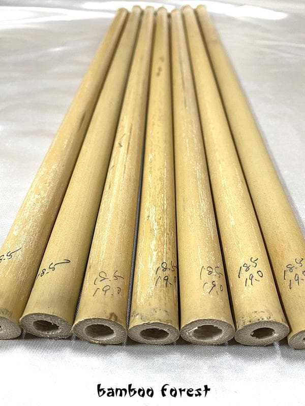 篠竹／女竹 篠笛／横笛素材 18.5~19.0mm
