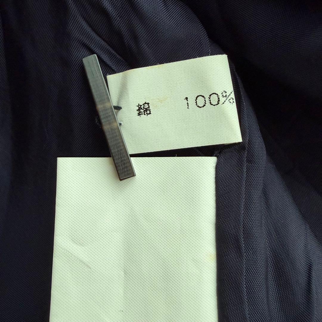 PJC 大西和子　ネイビー　巻きスカート風　刺繍　レース