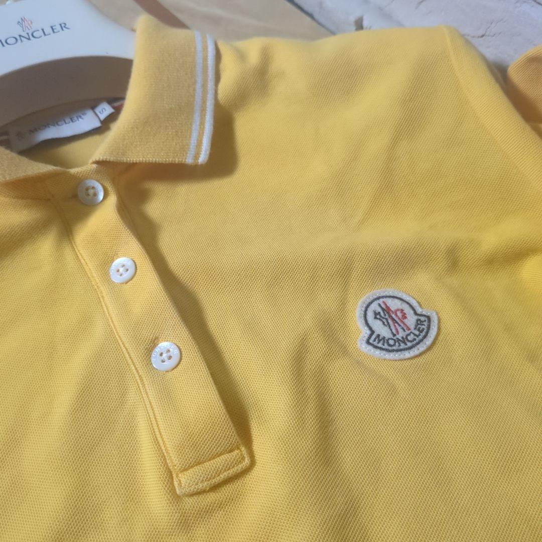 美品MONCLER ♡イエロー ポロシャツ 半袖