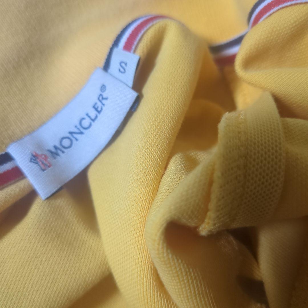 美品MONCLER ♡イエロー ポロシャツ 半袖