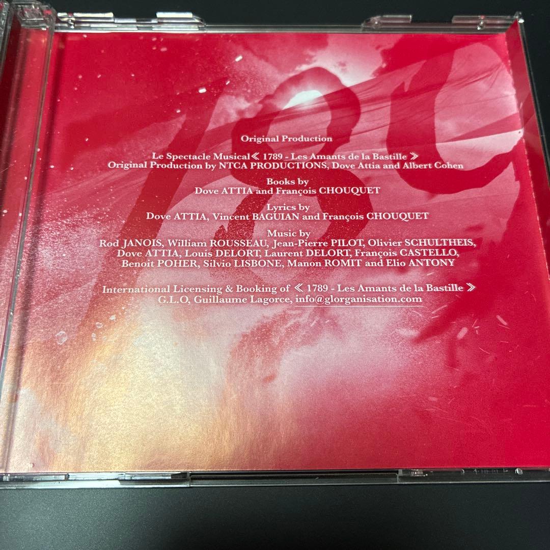 1789 バスティーユの恋人たち　星組　CD 礼真琴