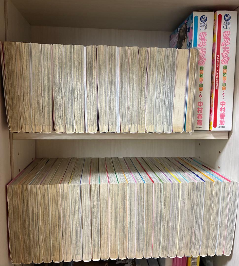 アニメDVD限定版／小冊子付き♪【純情ロマンチカ／世界一初恋】全43冊 中村春菊