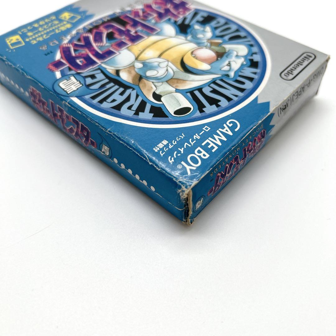 タウンマップ付✨ ポケットモンスター ブルー 青版 空箱 説明書 ソフト無し