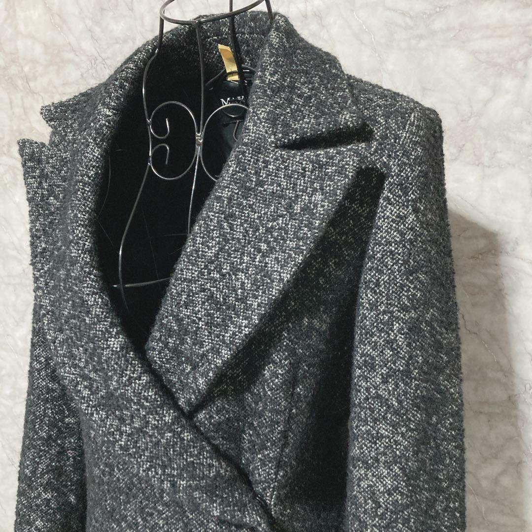 た*ま様 （90）MAX&Co. アルパカ混 美シルエット ロングコート