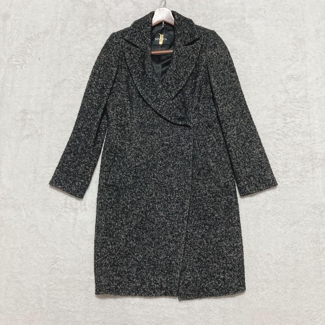 た*ま様 （90）MAX&Co. アルパカ混 美シルエット ロングコート