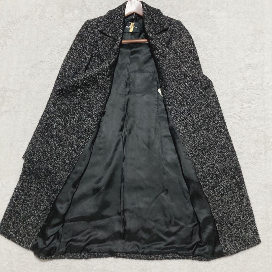た*ま様 （90）MAX&Co. アルパカ混 美シルエット ロングコート