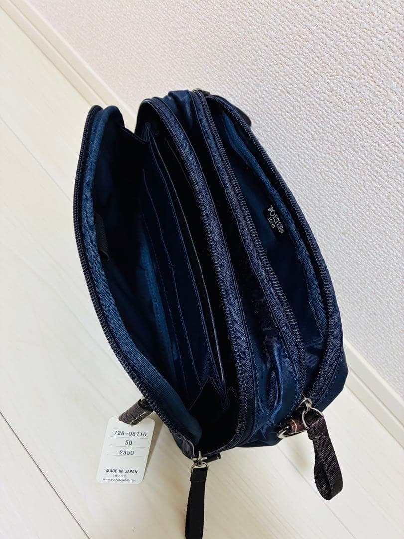 【新品タグ付 】PORTER GIRL ボディバッグ 2WAY ネイビー