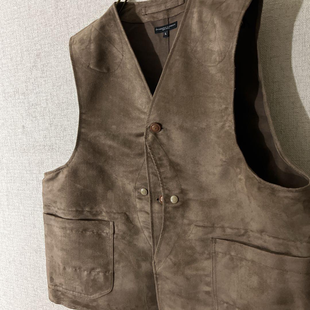 Engineered Garments Upland Vest ブラウン