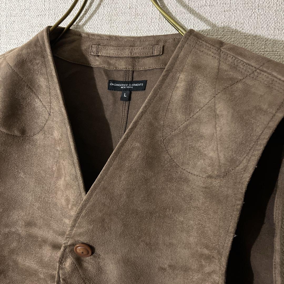 Engineered Garments Upland Vest ブラウン