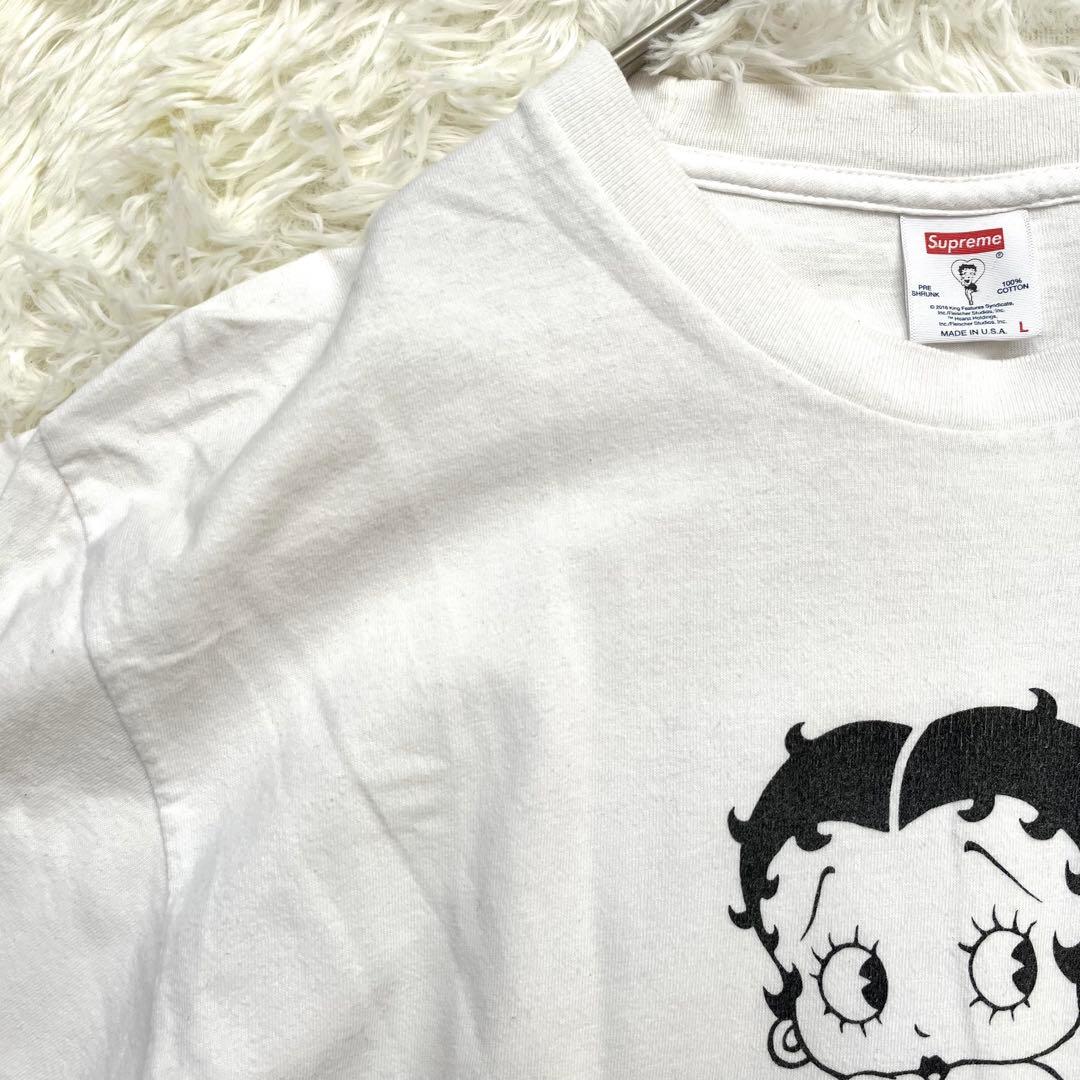 大人気! 16SS Supreme betty boop シュプリーム Tシャツ