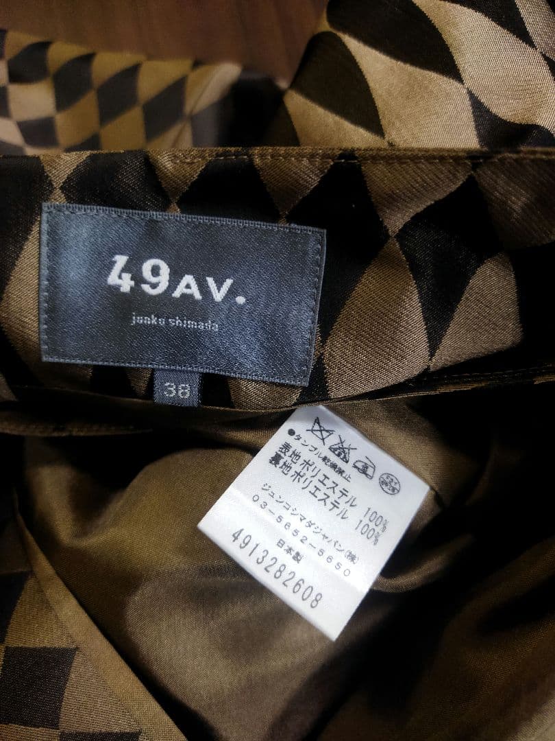 美品♪ジュンコシマダ 49av ワンピース 38 ドレス フォーマル