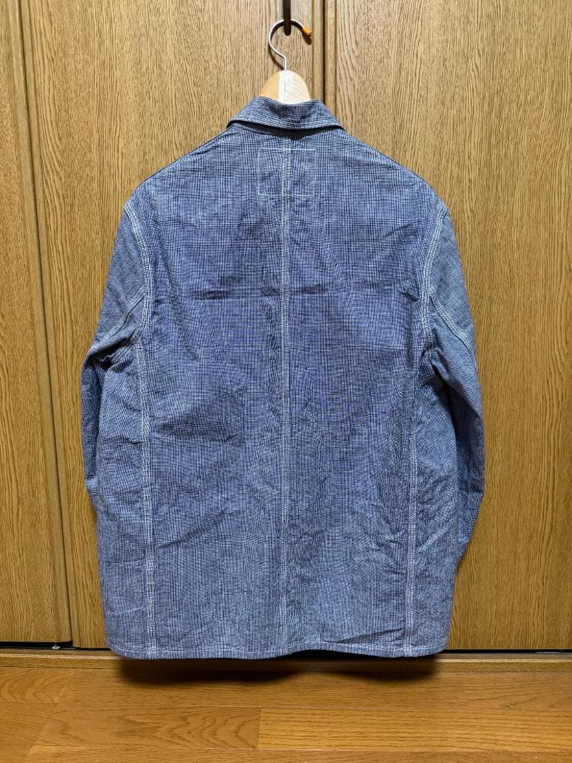 新品試着のみ ウエアハウス ピンチェック カバーオール WAREHOUSE