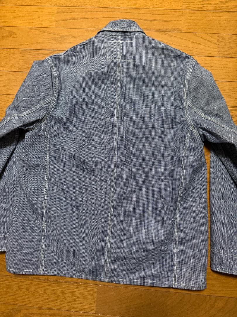 新品試着のみ ウエアハウス ピンチェック カバーオール WAREHOUSE