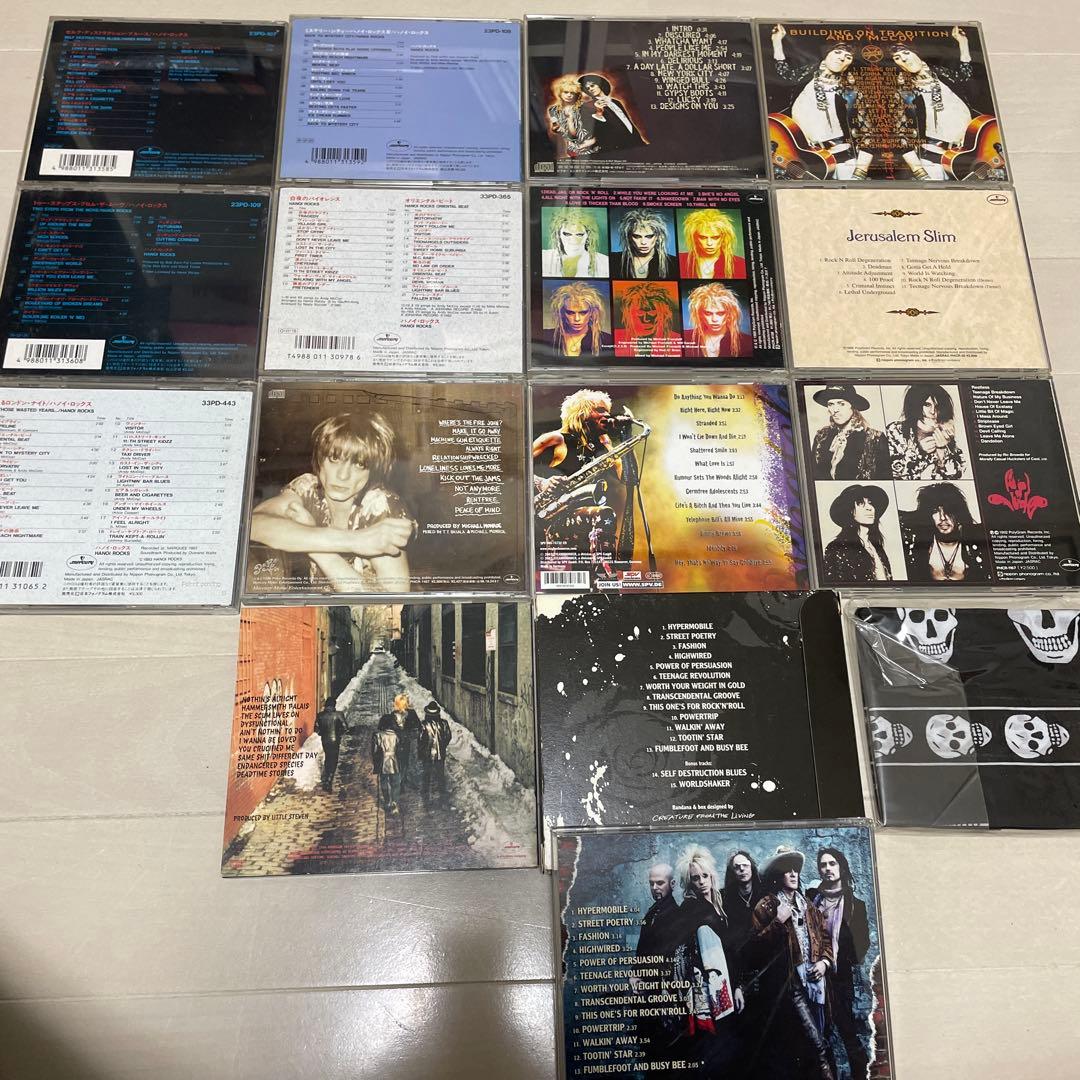 Hanoi Rocks CDコレクション‼️マイケルモンロー‼️アンディマッコイ‼️