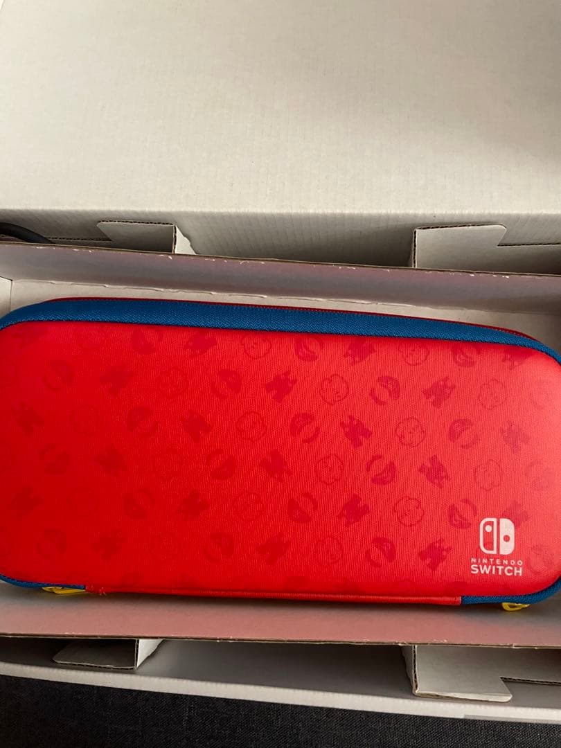 美品 Nintendo Switch マリオレッド×ブルーセット