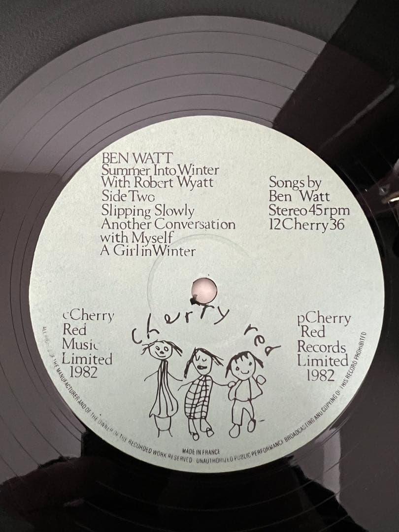 ※貴重盤 盤面美品 france盤【LPレコード】ben watt