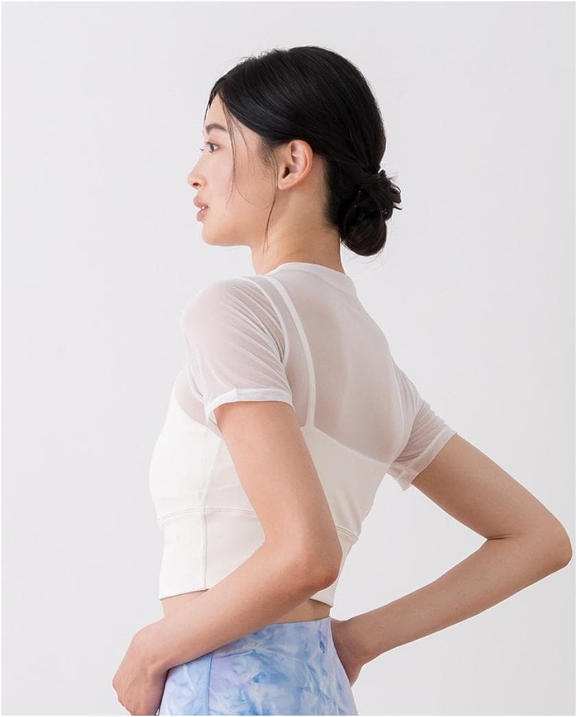 ma　新品・未開封【SUKALA】シアーレイヤードキャミブラトップ M