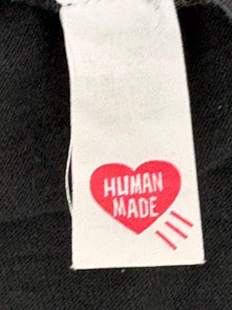 激レア2XL！human made×kawsコラボTシャツ黒ヒューマンメイド