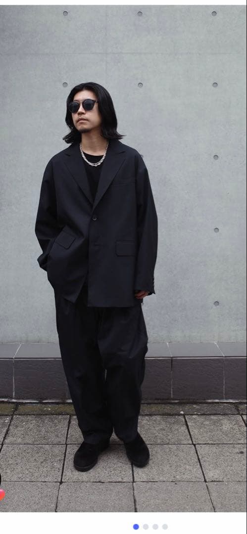 COOTIE PRODUCTIONS テーラードセットアップ M グレー