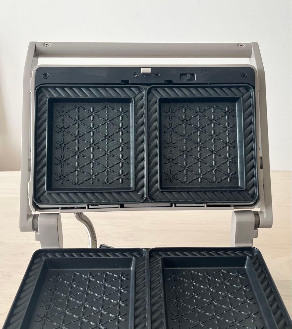 BRUNO ホットサンドメーカー グレー