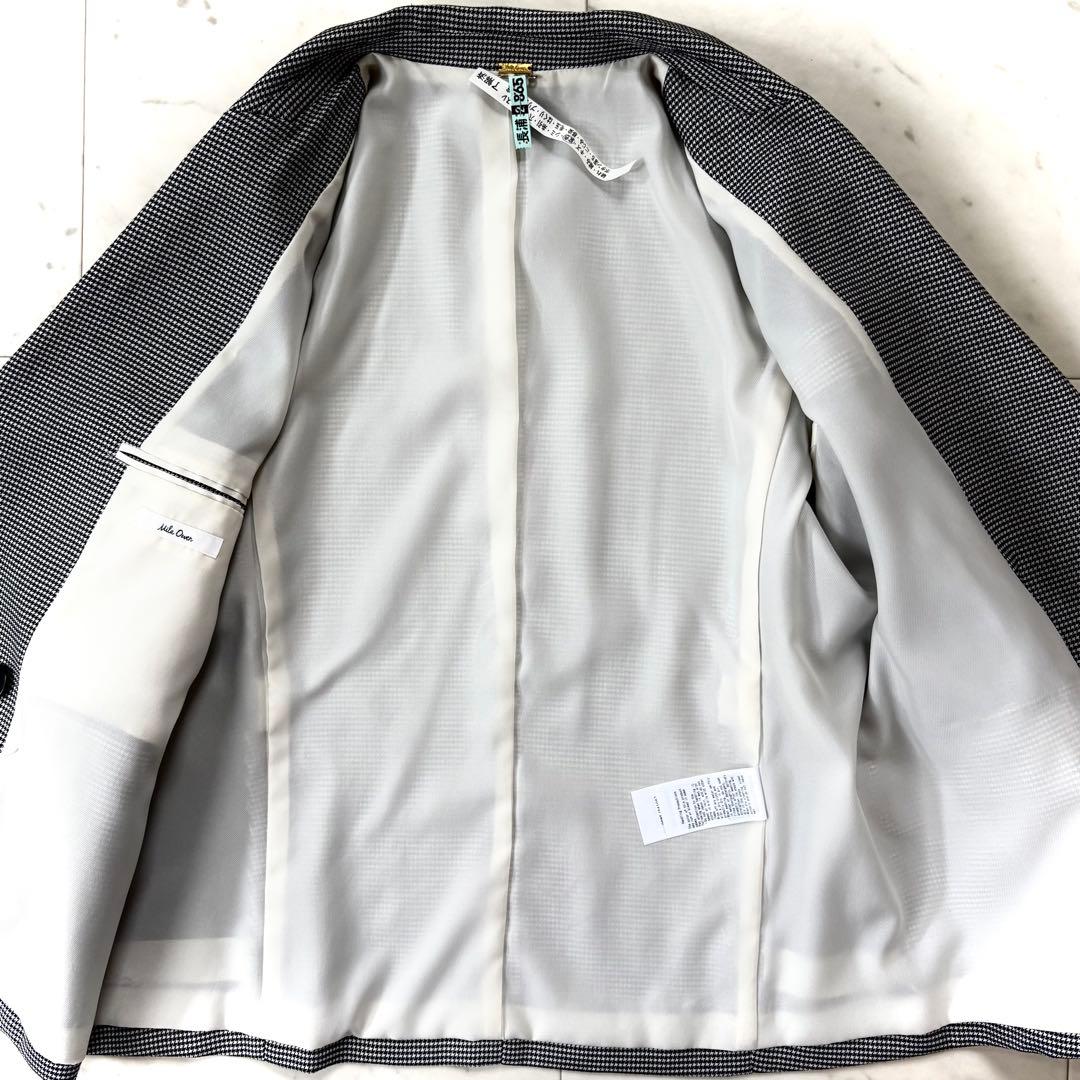 美品　クリーニング済✨ミラオーウェン　金釦ダブルブレストコンパクトジャケット