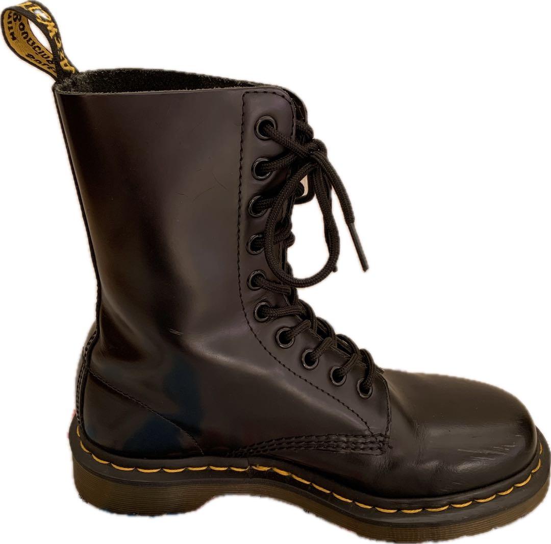 Dr. Martens 10ホールブーツ ブラック 23cm UK4