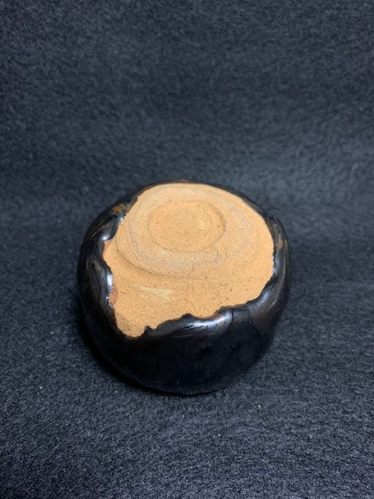 中島卓　黒 ぐい呑