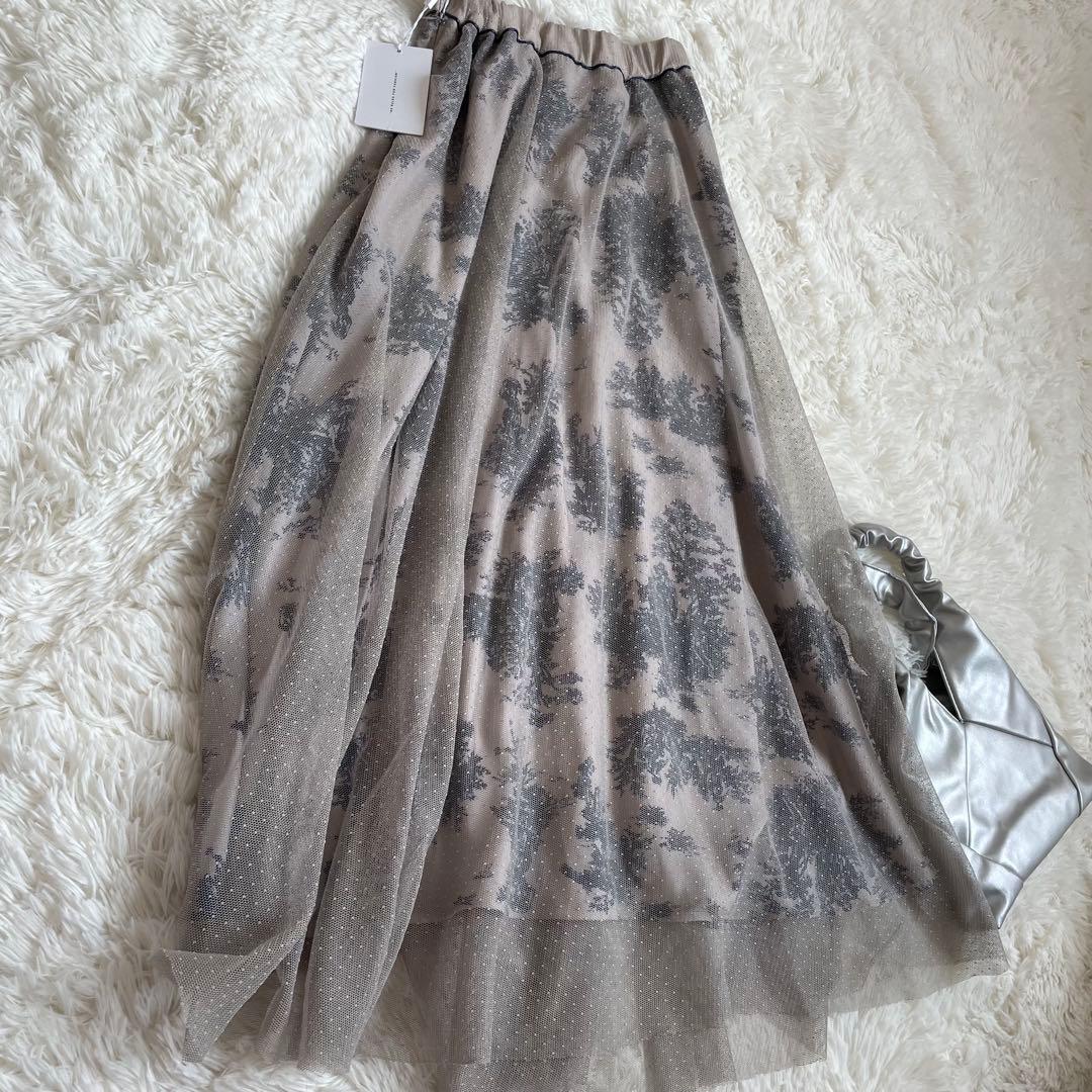 ameri AVA DOT TULLELAYERED SKIRT アメリ