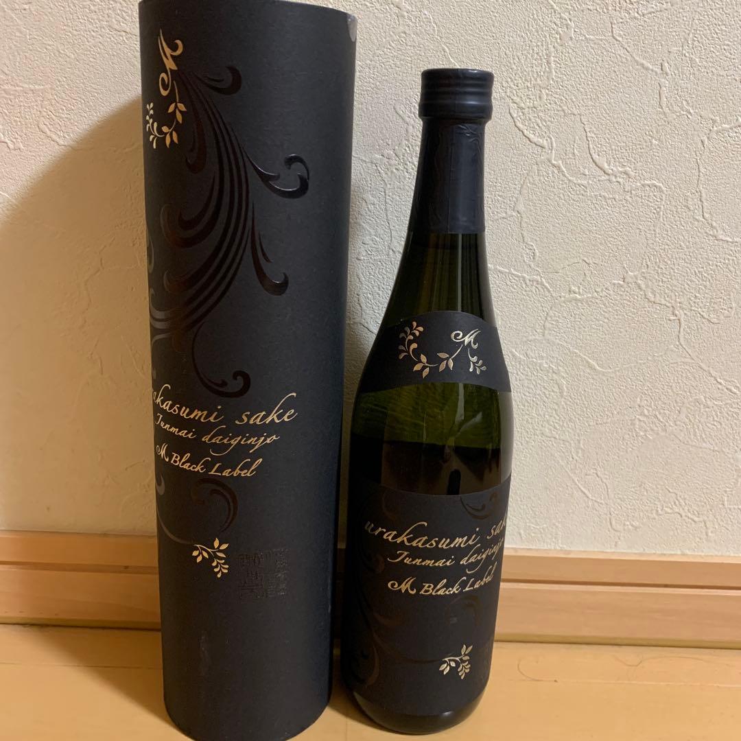 東北/宮城の地酒 浦霞 M BlackLabel 純米大吟醸酒(佐浦)720ml