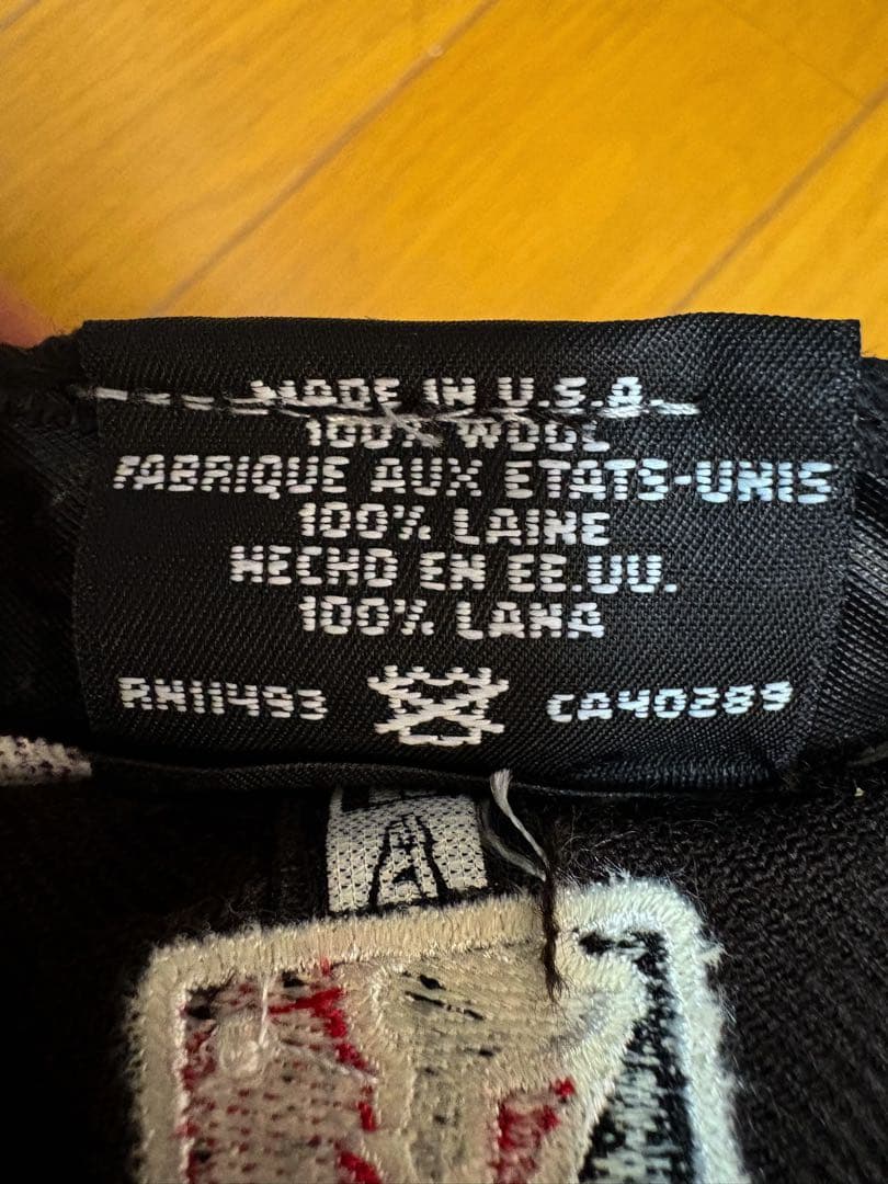 [希少]MADEINUSA クリーブランドインディアンス NEWERA 黒