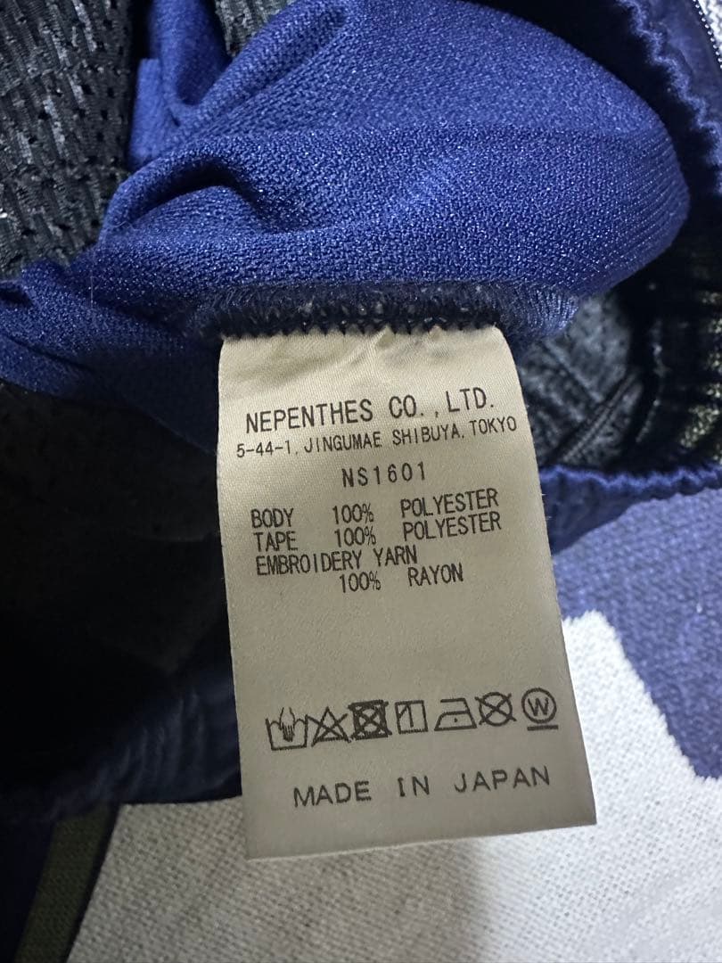 needles freaks store別注　トラックパンツ　ネイビー