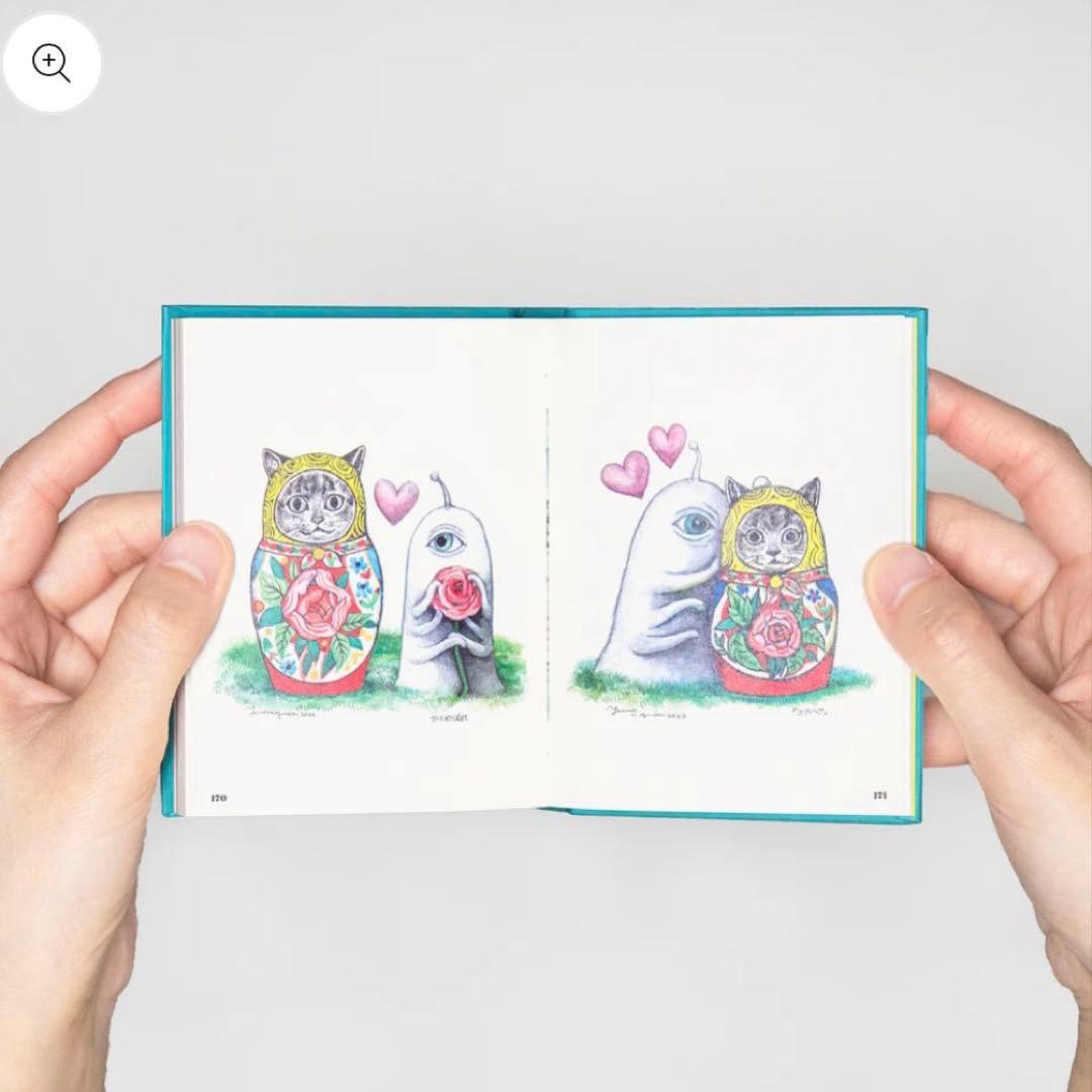 ヒグチユウコ　ちいさな画集　small book 1&2セット、3&4セット