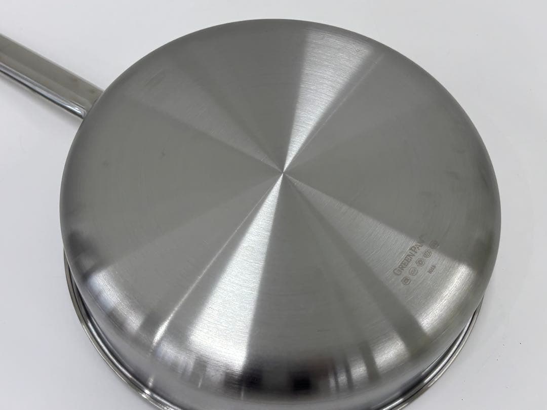 GREENPAN/グリーンパン エイペックス 深型24cm ガラスふた付
