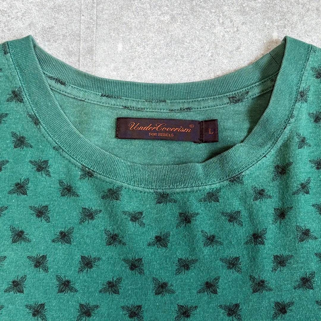 アンダーカバーイズム ハチ総柄 Tシャツ オールオーバープリント デザイナーズ