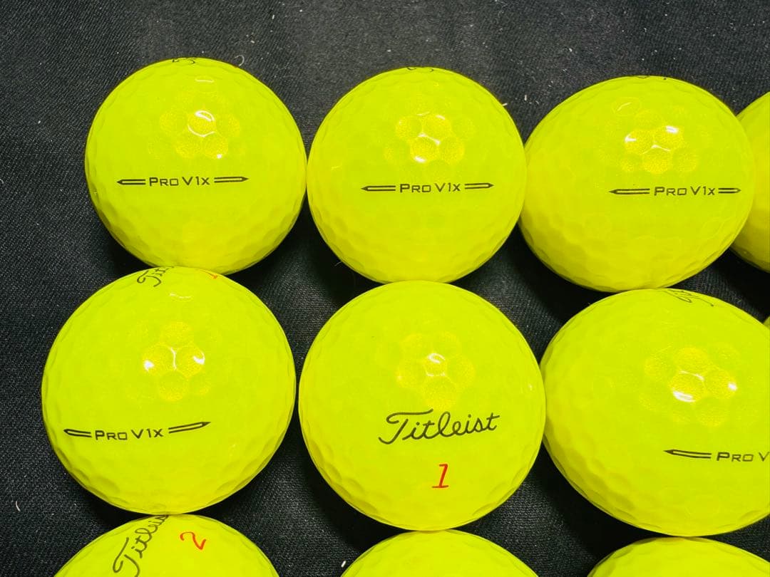 タイトリスト PRO V1X 2023年モデル 20個　　イエロー