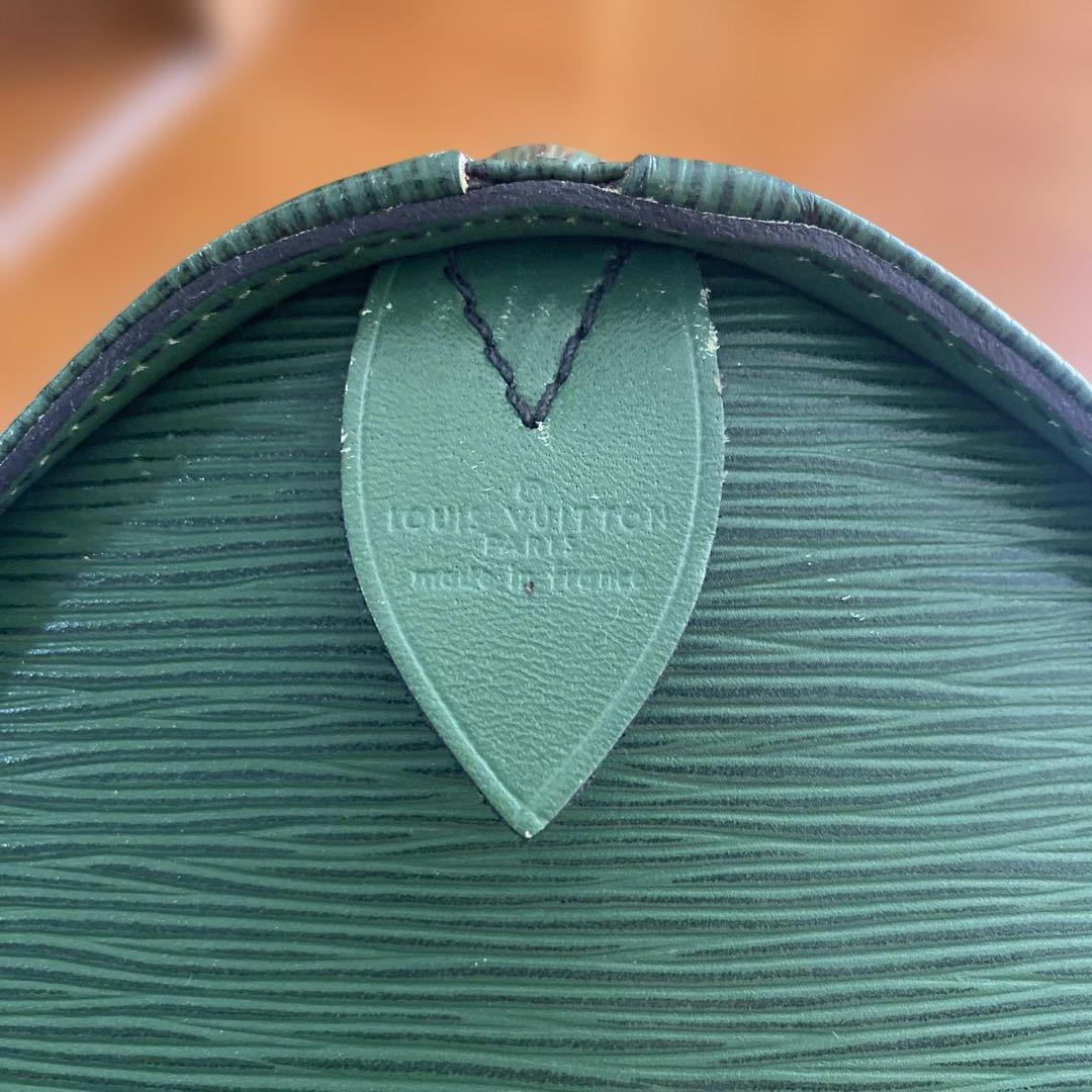 Louis Vuitton エピ　キーポル50 ボストンバッグ グリーン