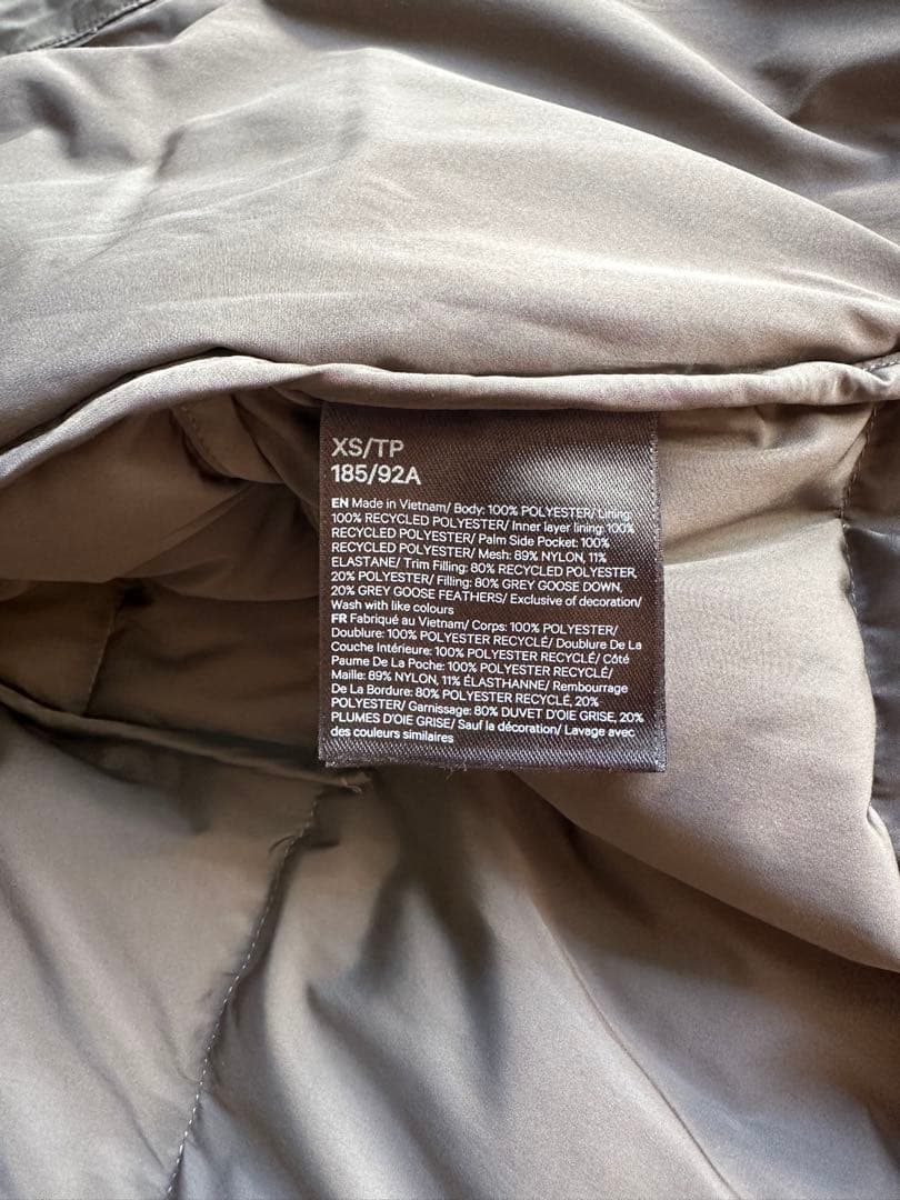 【新古品・美品】lululemon ダウンベスト