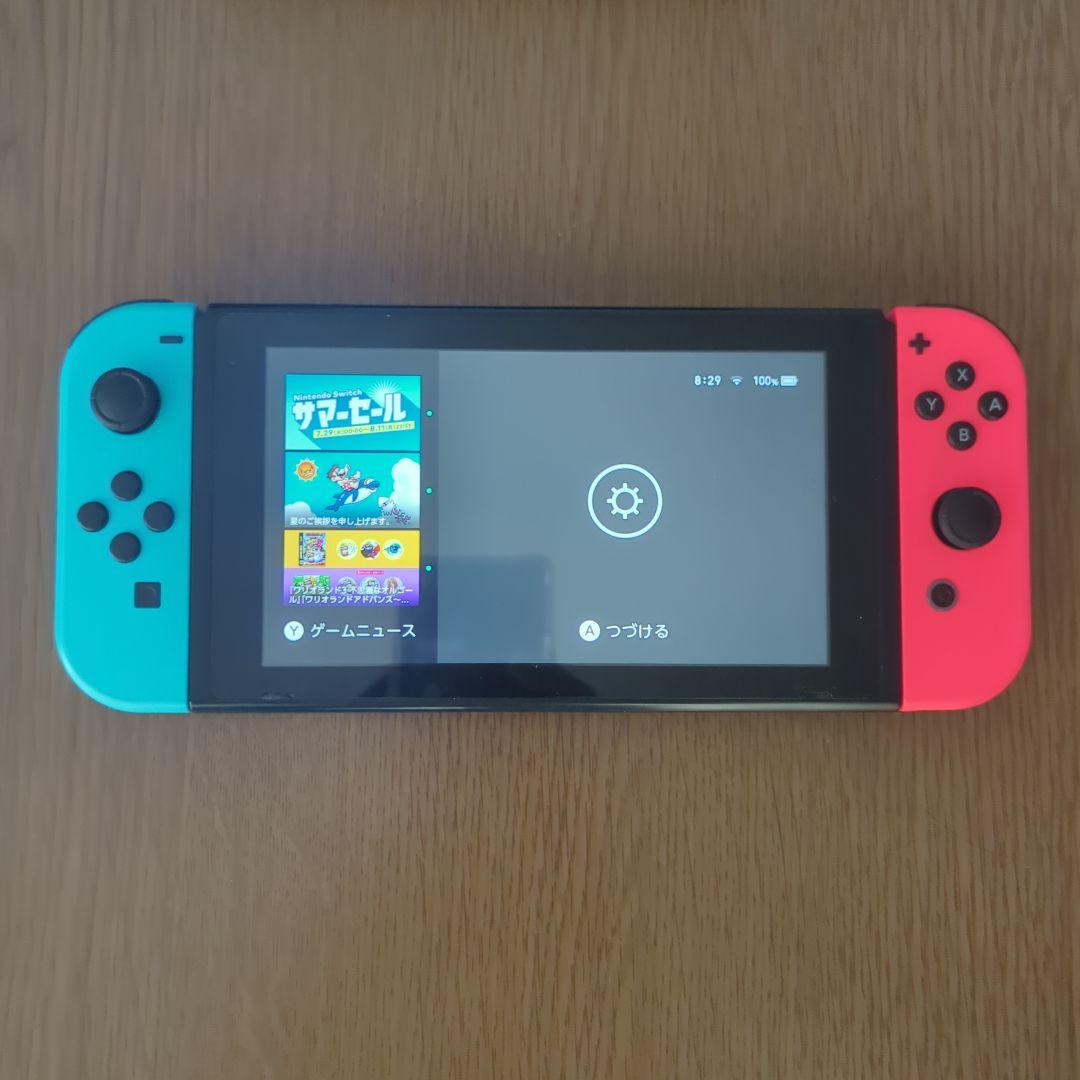 Nintendo Switch Lite 青と赤 本体 ジョイコン差込口に難
