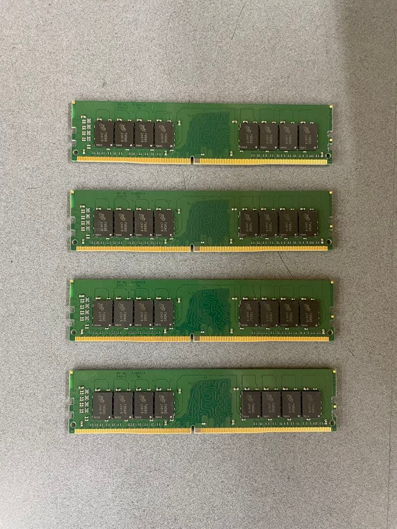 m*o様 DDR4 メモリ 4枚セット